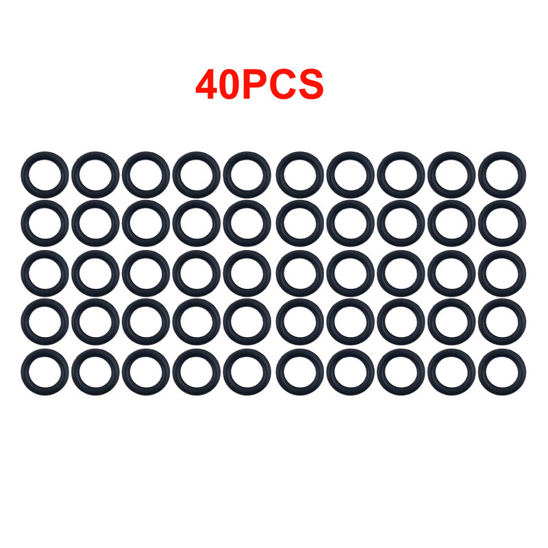 40Pcs 3/8 O-Rings For Pressure Washer Hose Quick Disconnect Garden Cleaning Tool Accessories And Parts Replacement