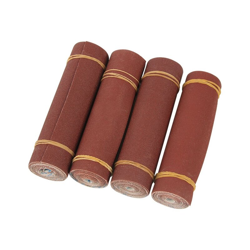 80/120/180/240/320/600 Grit 1M Core Carving 1Roll For Grinding & Polishing Root Carving Woodcarving New High Quality