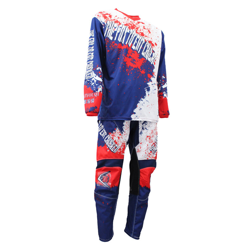 THE FOX TO EAT HICKEN Racing wear, conjunto de camisetas de Motocross, ropa de motocicleta, conjunto de equipo de motocross de gas todoterreno