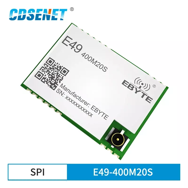 CMT2300A RF Modul SPI 433MHz 470MHz CC1101 20dBm FSK IPEX Cap Lubang FEC CDSENET E49-400M20S Penerima Transceiver Nirkabel