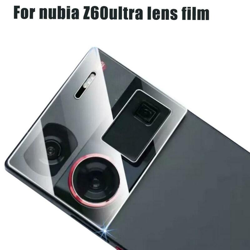 Nubia Z60 Ultra واقي لعدسة الكاميرا ، شفاف ، مضاد للخدش ، شامل ، زجاج واقي ، غطاء ، L3M9