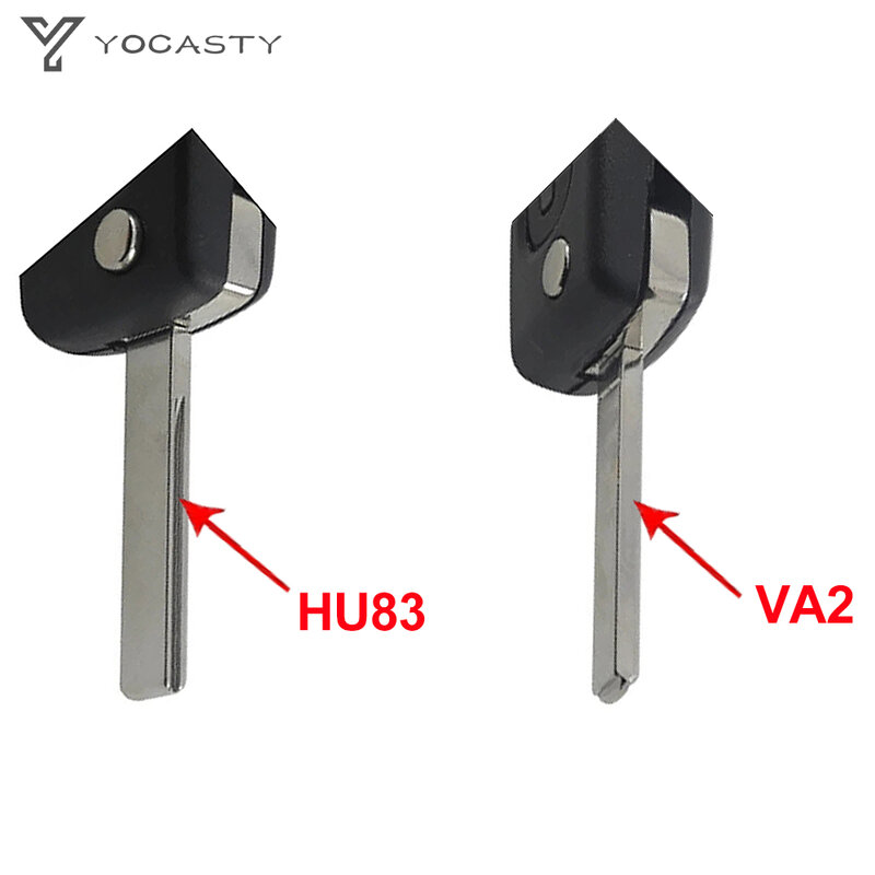 YOCASTY-carcasa para llave de coche remota, carcasa abatible para Citroen C2, C3, C4, C5, C6, Xsara, Berlingo, Peugeot 207, 307, 308, 407, 607, 807, HU83, VA2