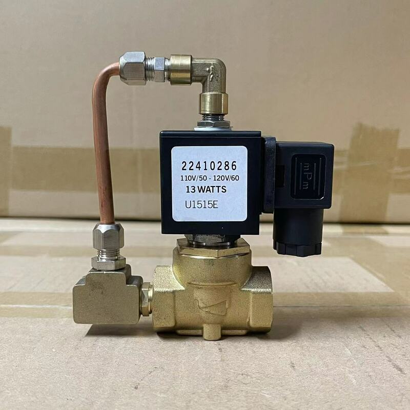 Válvula Solenoide de agua de drenaje 22410286, piezas de compresor de aire, pistón para compresor de aire industrial