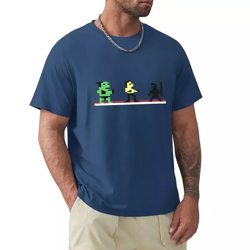 T-shirt pour homme, vêtement à la mode, mignon, avec médicaments, contre les ennemis mortels