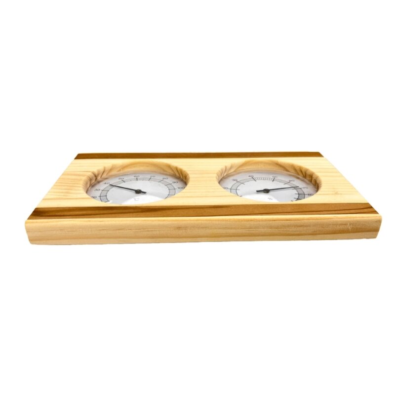 Medición temperatura y humedad Termómetro sauna confiable Higrómetro Monitor y mantener mejor sauna