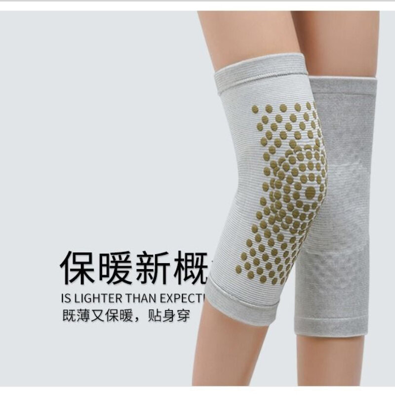 keeps warm the knee pads and leg pads Self-heating circulation the old cold legs indoor and winter cold-proof leg pads