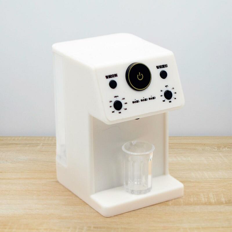 Dollhouse Mini Water Dispenser, Durable Miniature Play Scene, Modelo para Micro Paisagem, Diorama Decoração