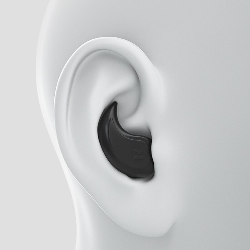 Bouchons d'oreilles Anti-bruit en Silicone, stop-bruit, protection auditive, isolation du bruit, pour la natation, la apnée, le surf, 95AF