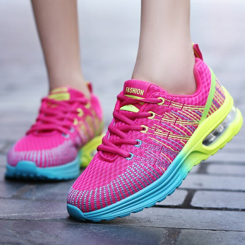 Zapatos de mujer, zapatillas de correr para mujeres, zapatillas deportivas de deporte de aire libre, zapatillas de tenis