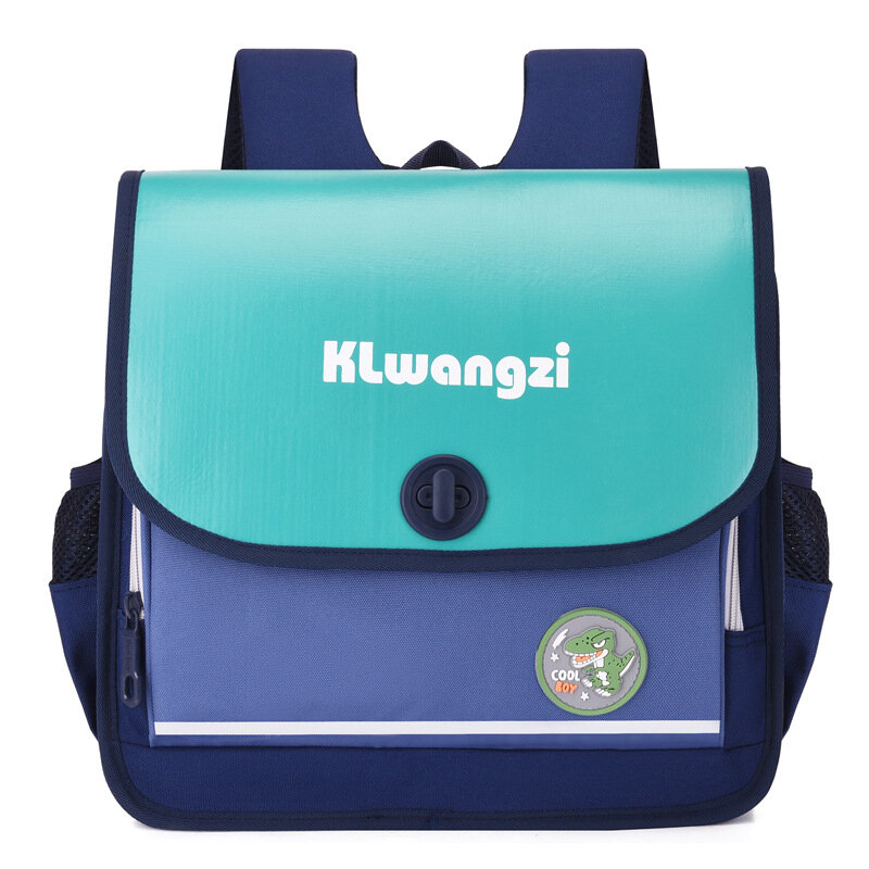 Детский горизонтальный рюкзак с мультипликационным изображением динозавра 1-3 классов, новинка 2022, школьные дышащие сумки в британском стиле для девочек и мальчиков, студентов, Лидер продаж