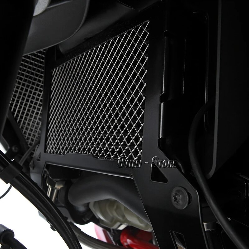 Cubierta protectora de rejilla para radiador de motocicleta, accesorios para DUCATI MULTISTRADA V4 2021 2022, color negro