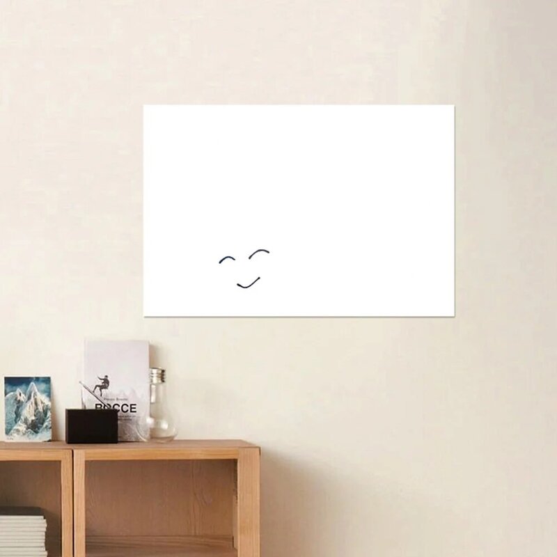 Adesivo de parede lousa, Livro Branco, 45x100cm