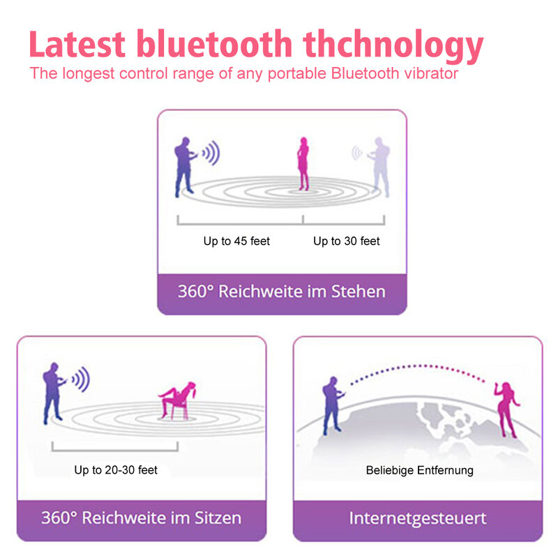 Draadloze Bluetooth G Spot Vibrator Voor Vrouwen Dildo App Afstandsbediening Dragen Vibrerende Ei Clit Vrouwelijke Slipje Seksspeeltjes Voor Volwassenen