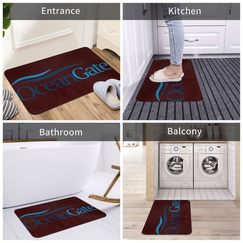 Безопасный кухонный коврик OceanGate, наружный коврик для украшения дома