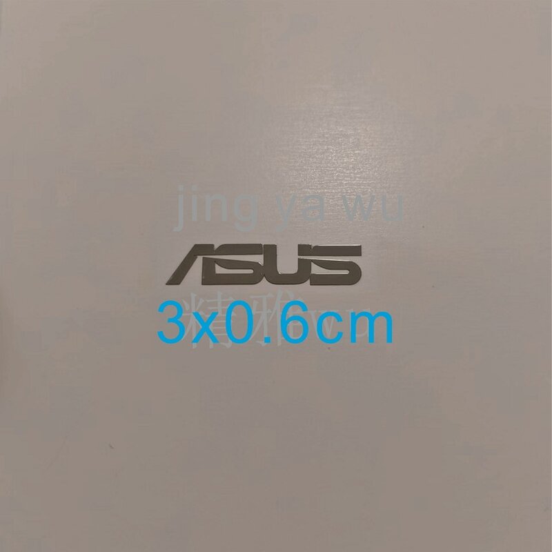 Autocollant de logo en métal personnalisé pour ordinateur portable, logo ASUS, bricolage, décoration, haute qualité