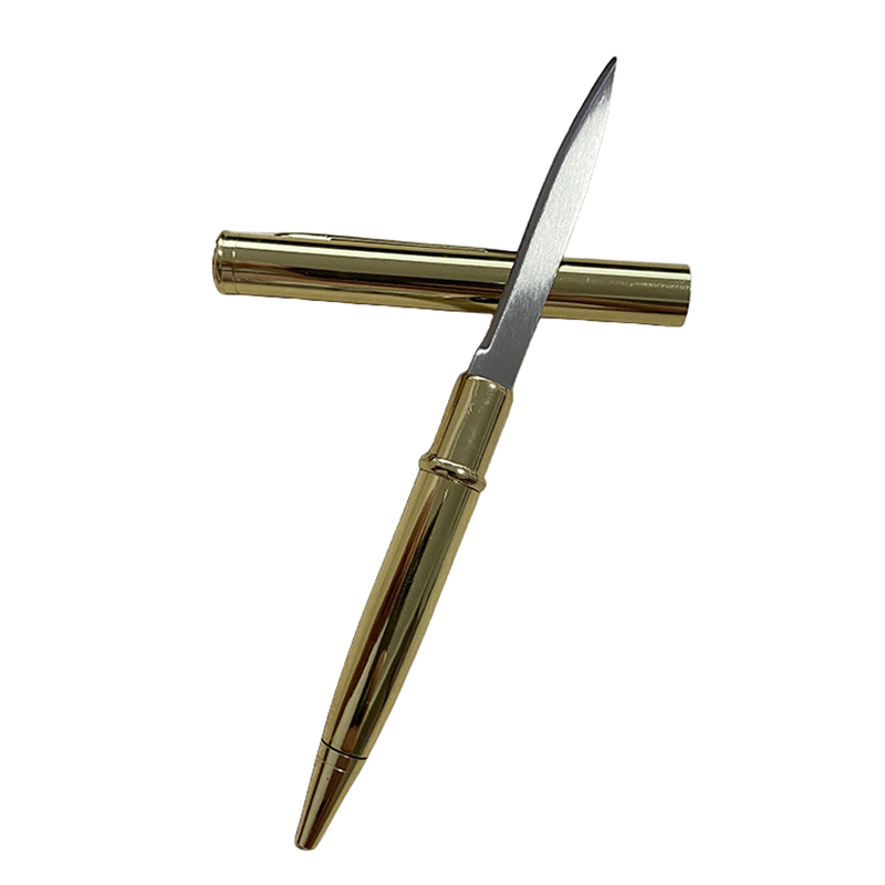 Multifunctionele Ballpoint Pentoy Creatieve Tool Brief Opener Zelfverdedigingstactieken Schrijven Ontmanteling Metalen Mes Pen Geschenken