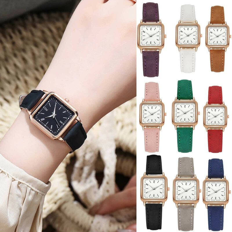 Luxury Design Women Watches Luminous Hand Wind Leather Winner Watch Reloj Mujer Часы Женские 2022 Тренд Reloj Mujer Elegante
