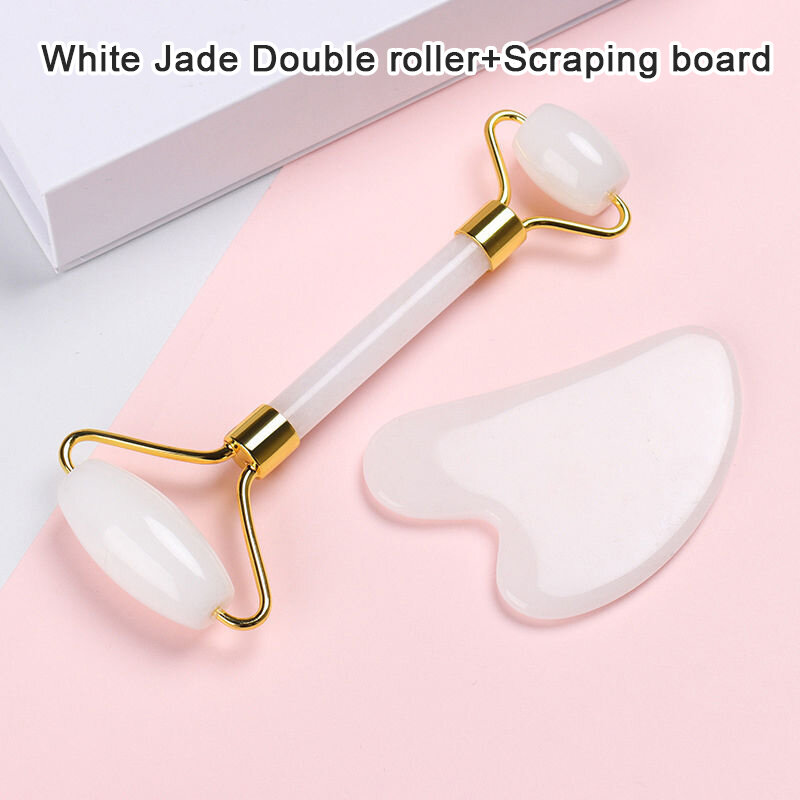 Jade Roller Gua sha Board Anti Aging Face Massage Beauty Care strumenti dimagranti