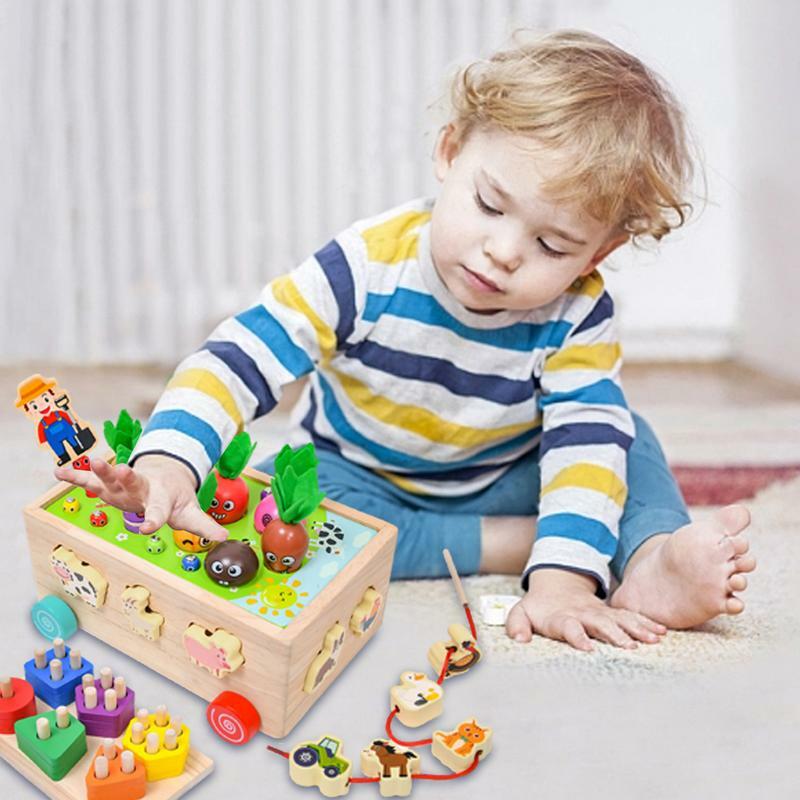 Jouet de tri de ferme Montessori, jouets de pré-maternelle, exercice de la pensée critique, interaction précoce