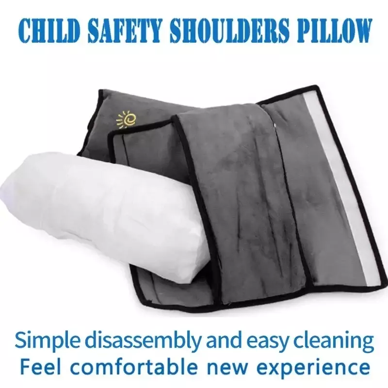 Car children's shoulder protector car plush seat belt cover pillow car cute body pillow seat belt shoulder protector cover