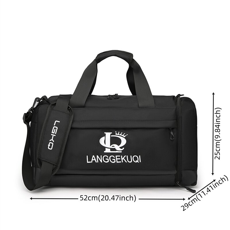 Waterproof nylon women's travel Tote bag Youth zipper large capacity handbag Women's travel Top-handle bag