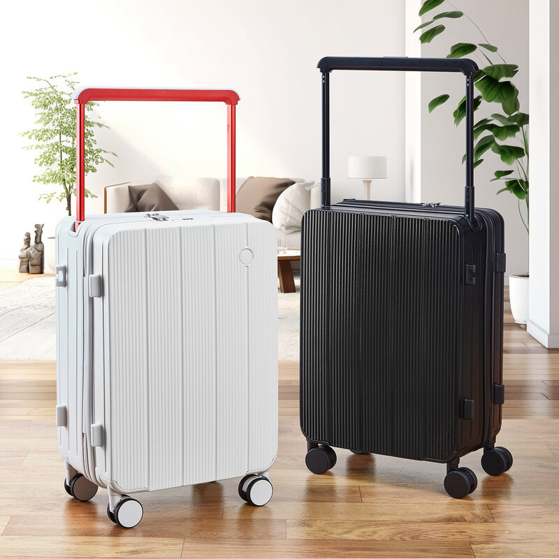 VIP custom suitcase wide trolley travel trolley case 20 inch boarding case large capacity checked luggage