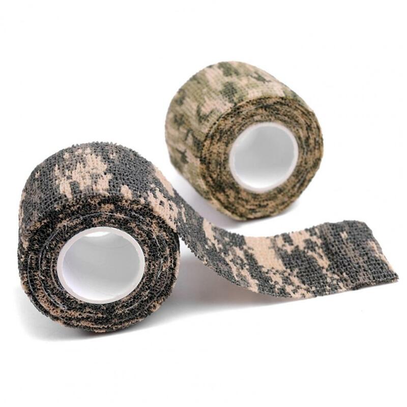 Auto-adesivo Elastic Camo Tape, Stretch Bandage, Elastic Wrap Tape, Exército adesivo, caça, discrição, à prova d'água