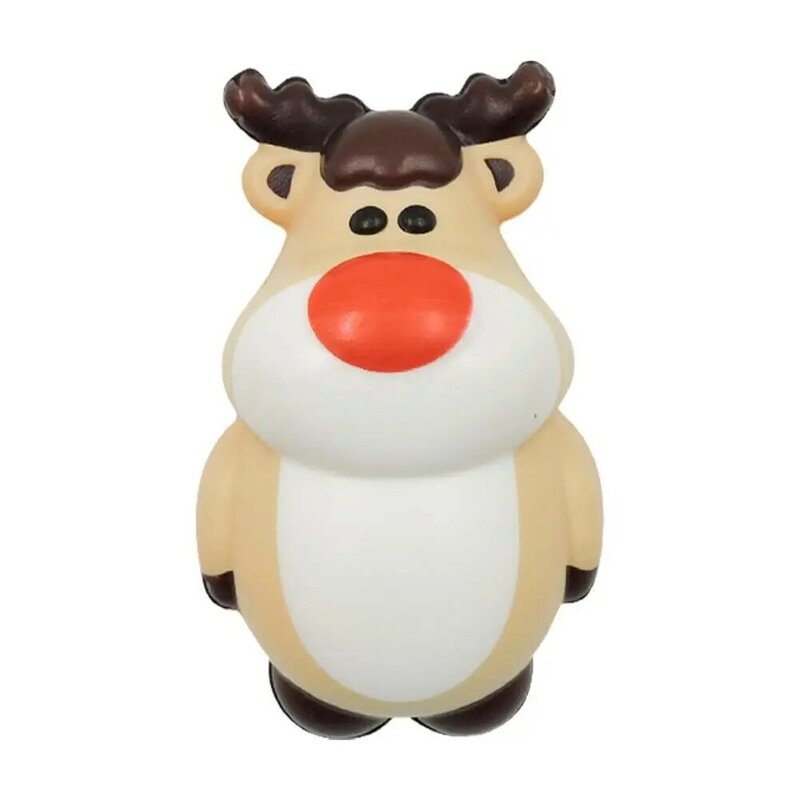 1 buah mainan untuk anak-anak hadiah Natal Santa Claus manusia salju rusa pohon Natal lucu lambat naik stres Relief mainan Remas O2L5