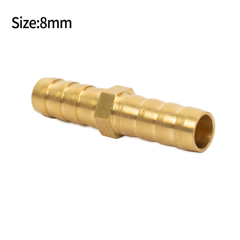 Durable Pipe Joint Connector Circular Durable Replacement Accessory Fitting For Air Liquid Forging Brass Connection