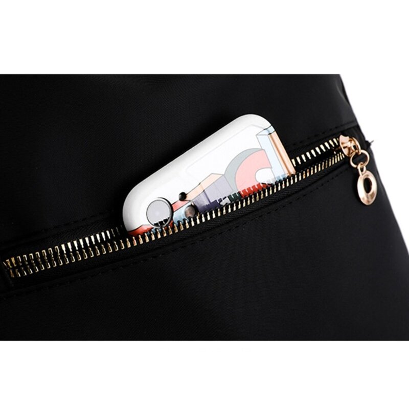 Simple College Bookbag สำหรับผู้หญิงนักเรียนโรงเรียนกระเป๋าหนังสือขนาดใหญ่ความจุกระเป๋าเป้สะพายหลังคอมพิวเตอร์ Back Pack