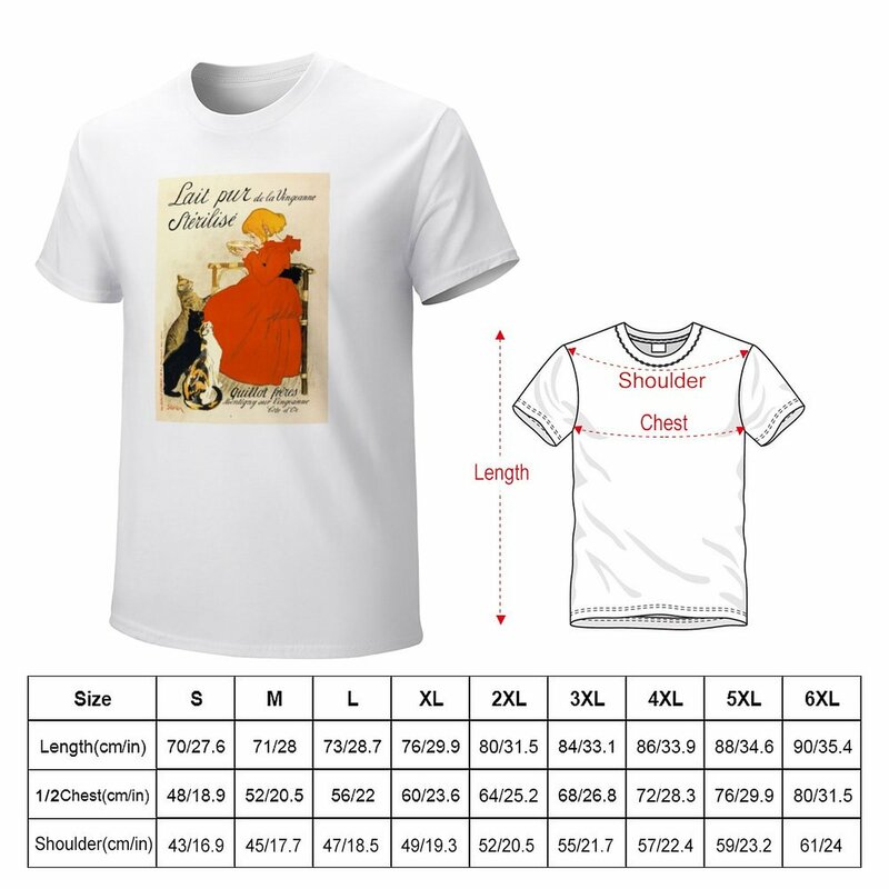 Лте Пур-де-ла ВИНТАЖНЫЙ ПЛАКАТ 1894 футболка Черная Эстетическая одежда мужские Графические футболки хип-хоп