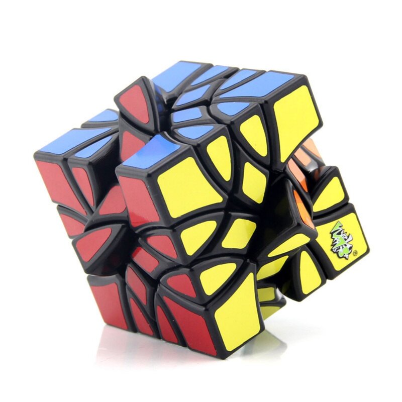 LanLan mozaika magiczna kostka dziwny kształt nieregularny Cubo Magico profesjonalne puzzle o neutralnej prędkości antystresowe zabawki edukacyjne