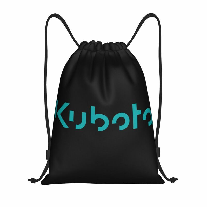 Kubota Logo Trekkoord Tassen Voetbal Rugzak Gym Sackpack String Tas Voor Het Sporten