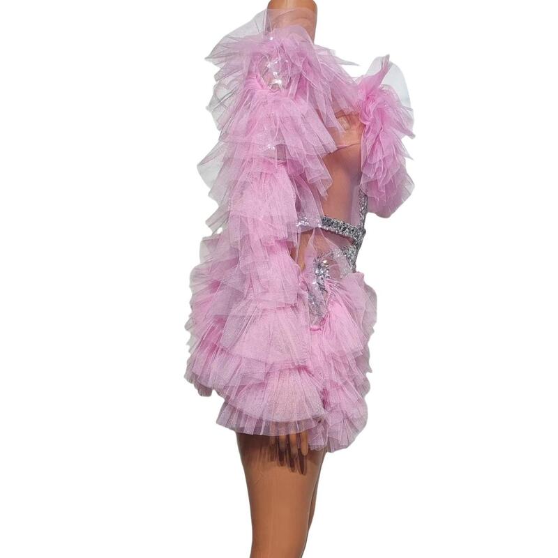 Модный женский костюм для празднования танцев, костюм для чарлидинга, карнавала, клуба, Марди Гра, реквизит для фотосессии, даксиян
