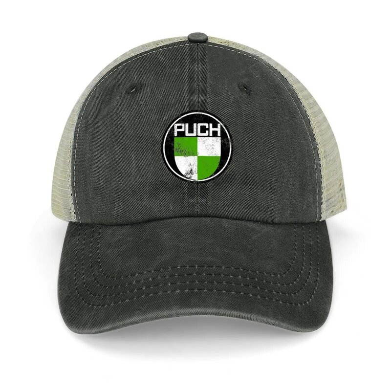 T3 Synro Puch Logo Grunge Bulli Vespa skuter kapelusz kowbojski czapka typu Trucker niestandardowy kapelusz eleganckie damskie czapki męskie