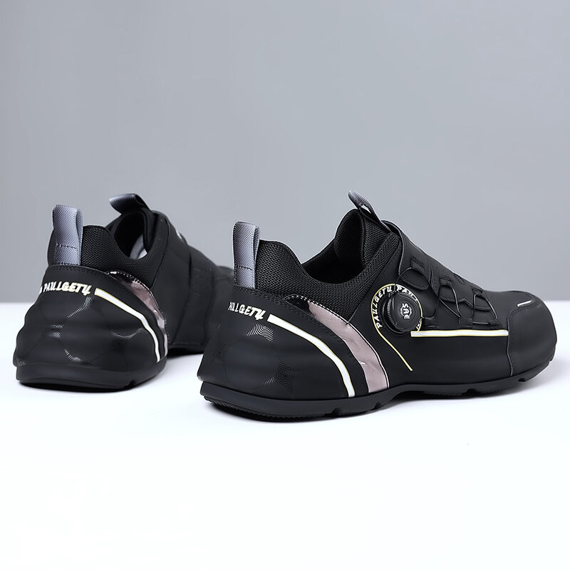 Zapatillas de entrenamiento de Golf para hombre, zapatos de Golf con cordones rápidos, antideslizantes, cómodos para caminar, primavera de 2024