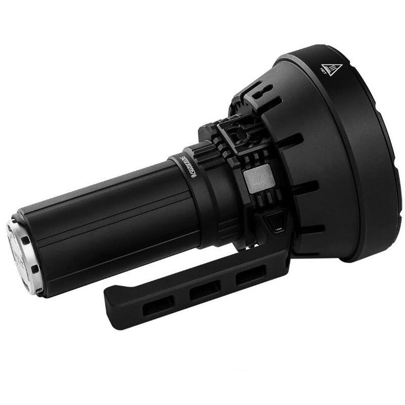 Imalent SR32 Ultra Bright Flashlight/Searching Light, 120,000 Lumens 2,080m Beam Distance, 32pcs CREE XHP50.3 Hi LEDs, 8x21700