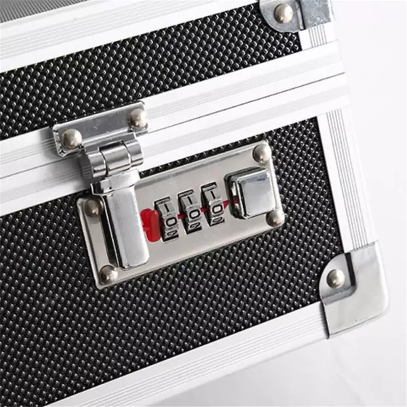 Aluminum Tool Case - Foam Insert Storage Organizer with Shoulder Strap for Knives 50cm Length X 12cm Width X 12cm Height 2024New