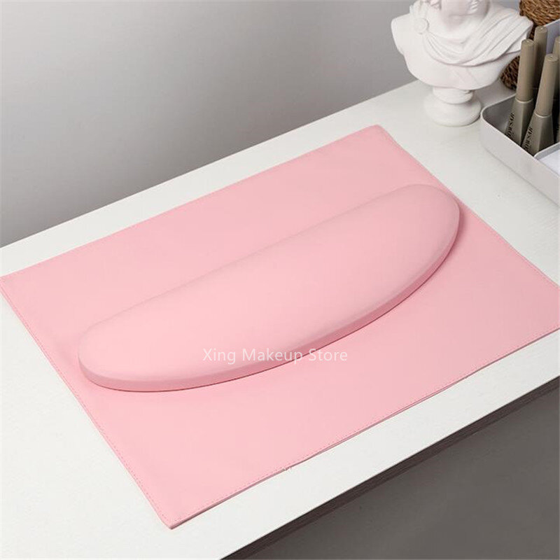 New Simple PU Leather Curved Nail Hand Pillow Set Rest Pillow Rest supporto per cuscino bracciolo braccioli supporto per Nail Art strumenti per Manicure 4 #