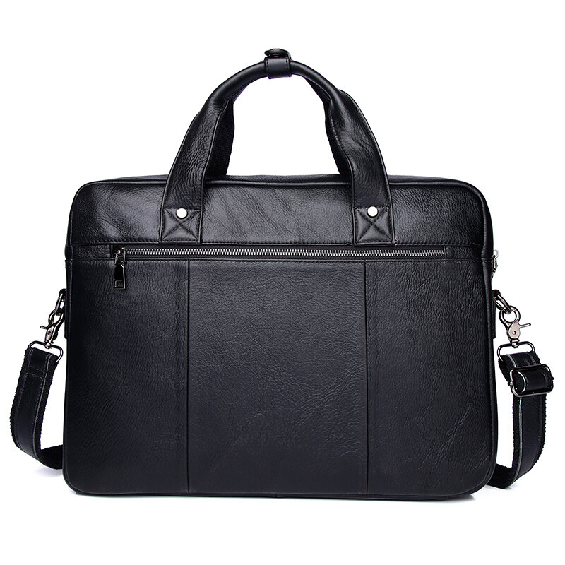 SCHLATUM-Maleta de Couro Genuíno para Homens, Luxo Business Crossbody Bag, Moda Couro Ombro Messenger Handbag, 15.6"