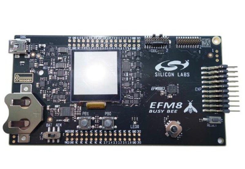 Kit de placa de desarrollo SLSTK2022A, fuera del estante, EFM8BB31F64G Silicon Labs-