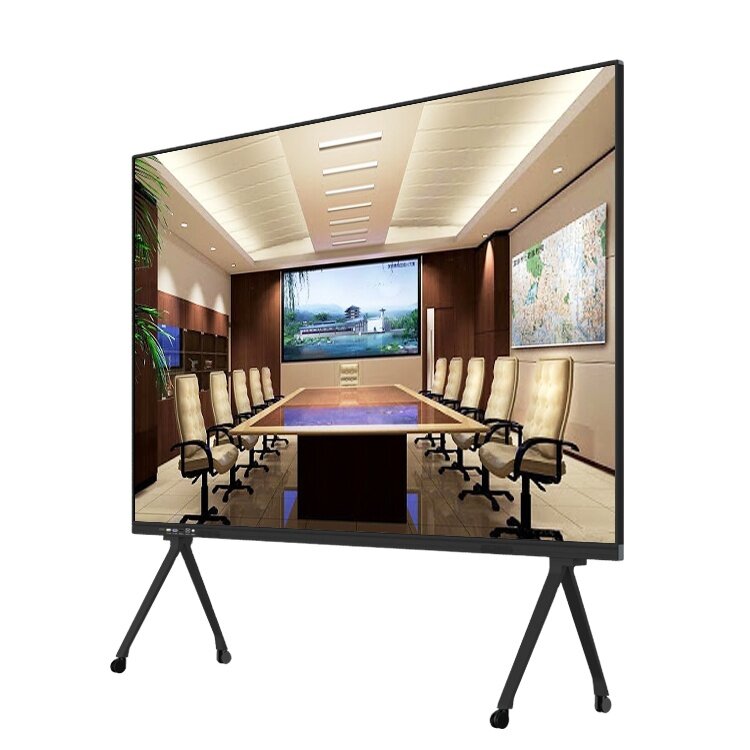 Lavagna interattiva con display tv lcd touch 4K a infrarossi da 110 pollici per scuola o conferenza