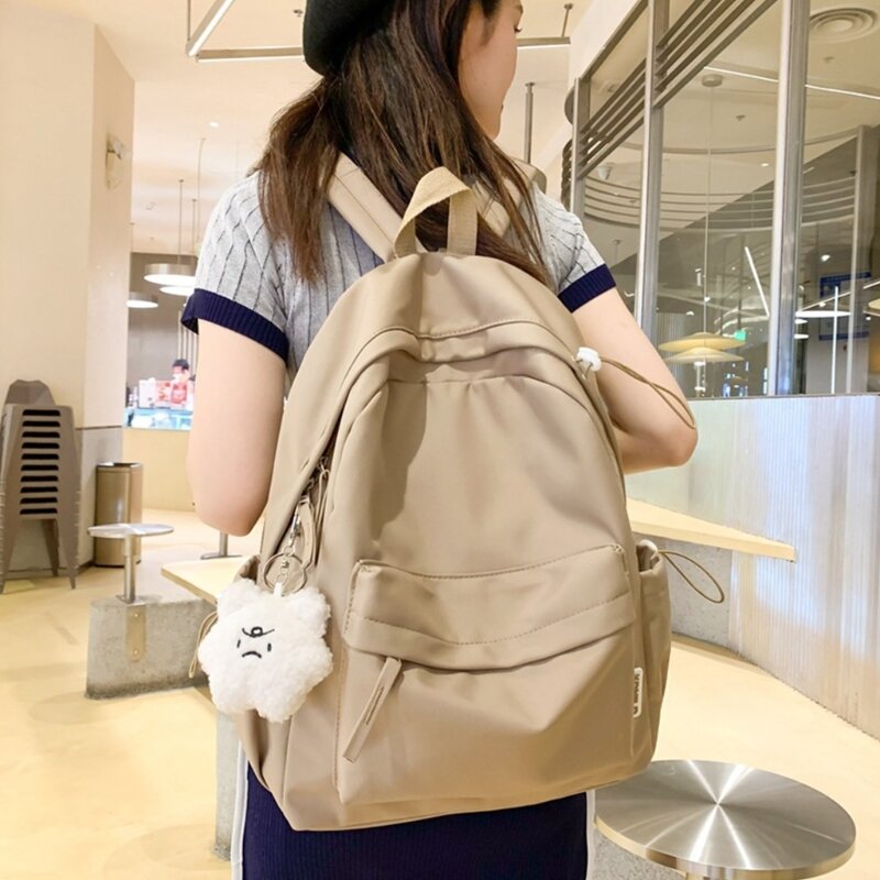 Bolsa escolar de grande capacidade para estudantes, adolescentes e adolescentes, mochila portátil, estilo coreano, mochila de viagem, sacos de livros estilo japonês
