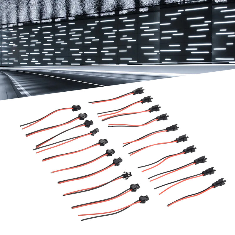 2pins Connector Male Female Head Wires Cables For LED Strip Light LED Wall-washing Lamp LED Lamp Band Curtain Lamp Flashing Lamp