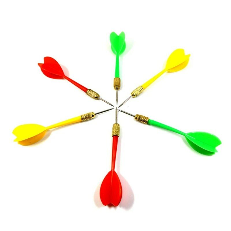 Jogo ao ar livre dardos competitivos brinquedos balão colorido conjunto de dardos de metal para crianças adultos festa carnaval suprimentos