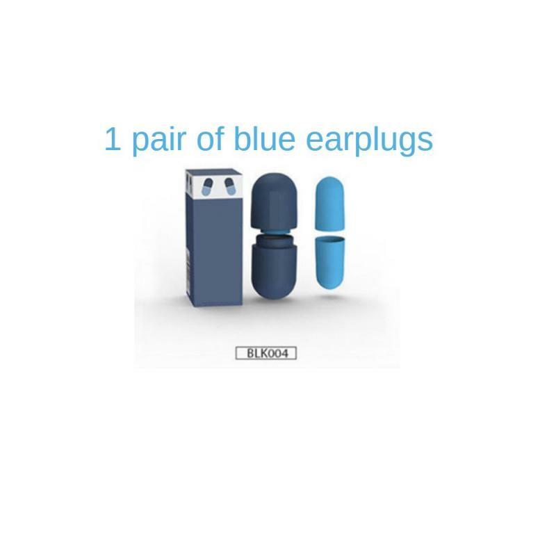 1~5PCS Soundproof Mute Sleeping Soft Slow Ear Plugs Anti-noise Rebound