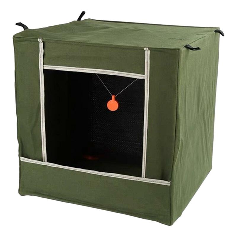 Slingshot Practice Target Box Indoor Outdoor Foldable Slingshot Silence Case