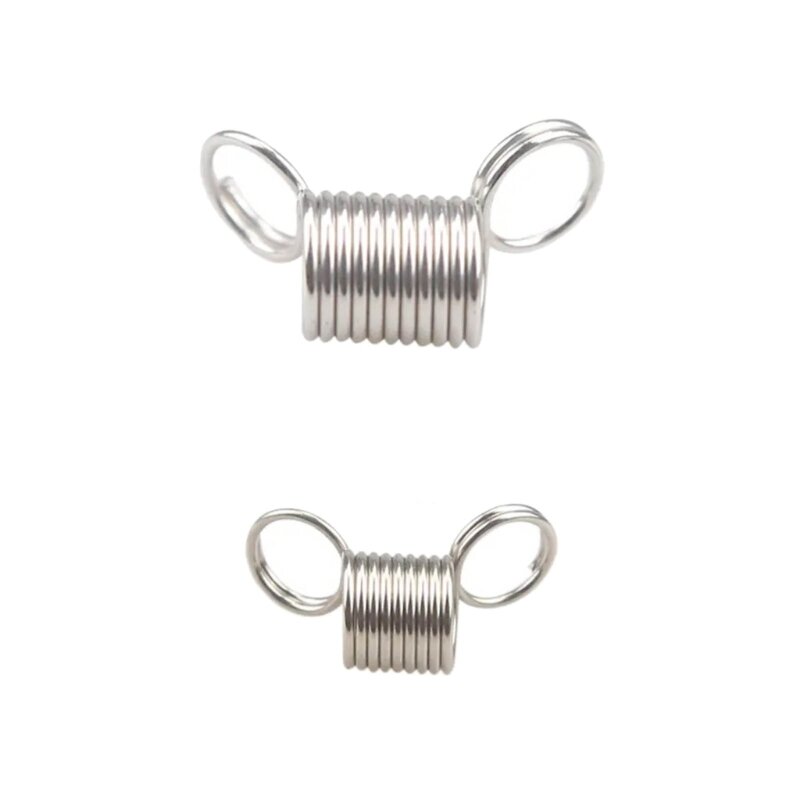 10 Pcs Beads Stopper Mini Spring Clamps Creative Bead Wire Ends Jewelry Making Tool for DIY Handmade Bracelets Necklace