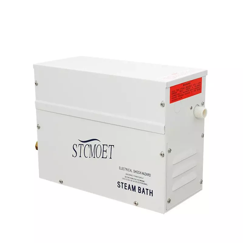 STCMOET-generador de vapor eléctrico para Sauna, máquina de baño de vapor para cuarto de ducha, Panel de Control Digital de 12kW