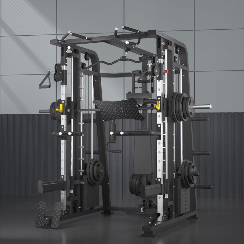 Gym Equipment Home Fitness Equipment Cable Crossover Trainer Power Rack Multi Function Smith Machine Mutli Function Station